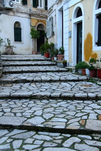 Stairs, Corfu