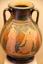 Vase, Archeological Museum of Rhodes: by vagabondstoo, Views[189]