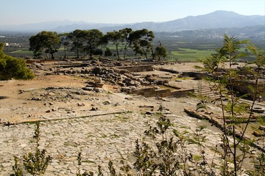 Remains of the Palace of Phaestos