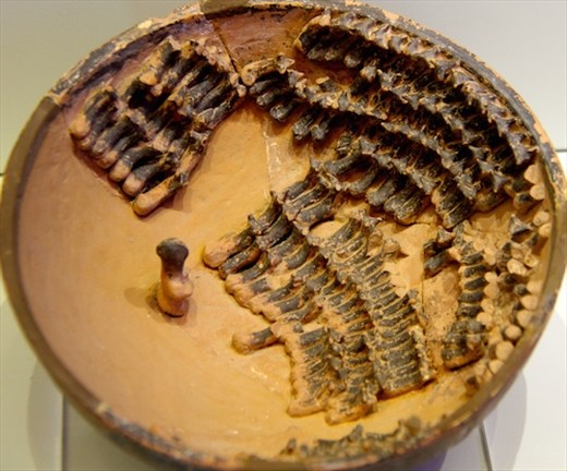 Bowl with shepherd and flock, Archeological Museum, Heraklion