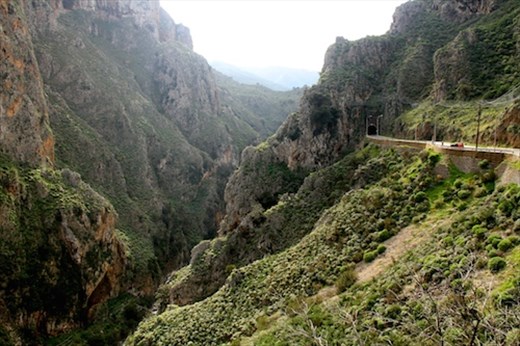 Gorge in western Crete