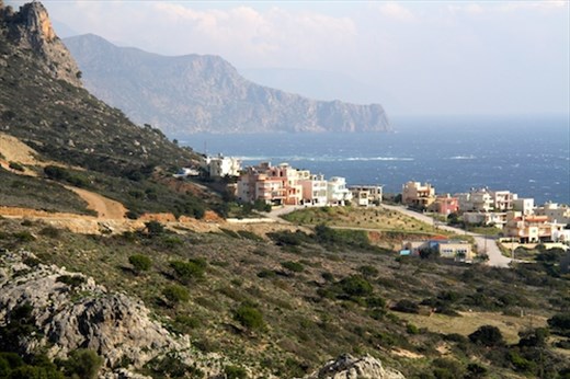 Paleochora, windy and remote