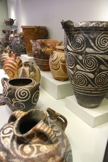Ceramics from Knossos, Archeological Museum, Heraklion