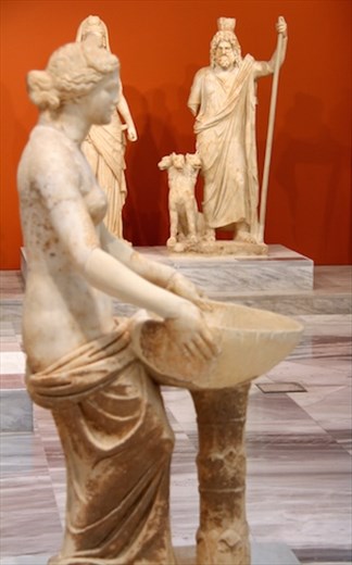 Roman statues, Archeological Museum, Heraklion