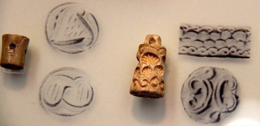 Minoan seals from Knossos, Archeological Museum, Heraklion