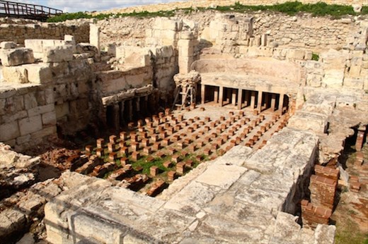 Roman bath, Ancient Kourian