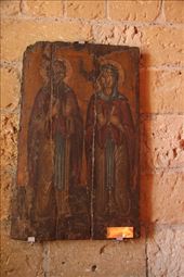 Wooden icon, Byzantine church of Kiti: by vagabondstoo, Views[416]