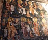 Wall of saints, Timios Stavros Church: by vagabondstoo, Views[425]