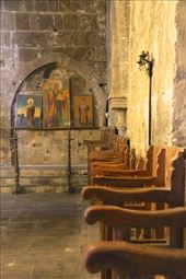 Icons, Bellapais Abbey, Kyrenia: by vagabondstoo, Views[412]