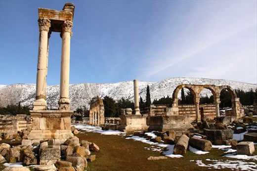 Aanjar Umayyad archaeological site