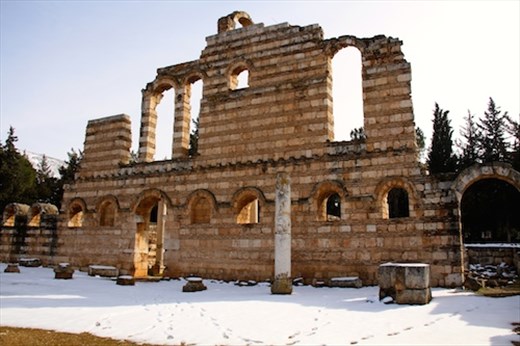 Palace, Aanjar Umayyad archaeological site