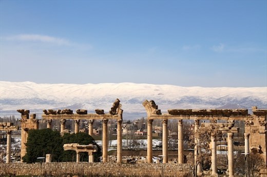 Baalbek panorama, Baalbek Roman WHS