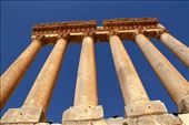 Columns on Temple of Jupiter, Baalbek Roman WHS: by vagabondstoo, Views[1333]