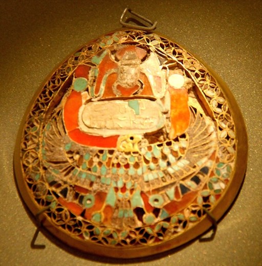 Bronze Age medallion, National Museum, Beirut