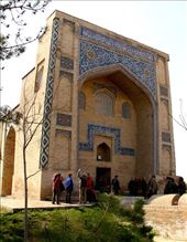 Abu Bakr Kaffal Shashi Mausoleum, Tashkent: by vagabondstoo, Views[639]