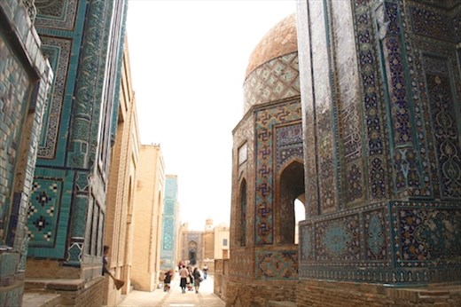 Shaka Zinda Necropolis, Samarkand 