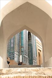 Shaka Zinda Necropolis, Samarkand : by vagabondstoo, Views[1241]