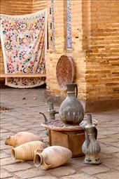 Courtyard, Khiva: by vagabondstoo, Views[465]