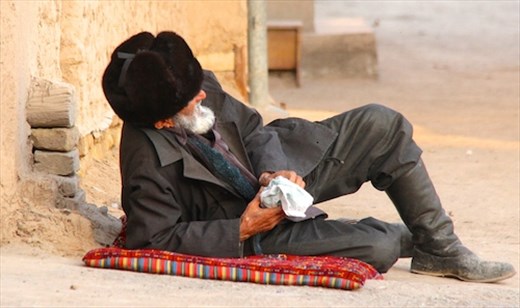 Evening rest, Khiva