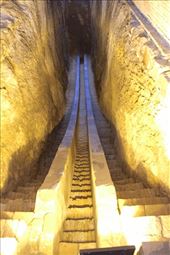 Giant underground sextant, Ulugbek Observatory, Samarkand: by vagabondstoo, Views[756]