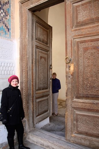 Susanna and Connie, Samarkand,