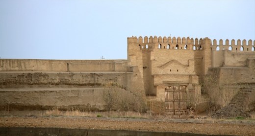 Bukhara wall and original gate