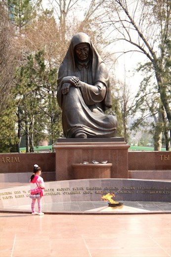 World War 2 remembrance memorial, Tashkent