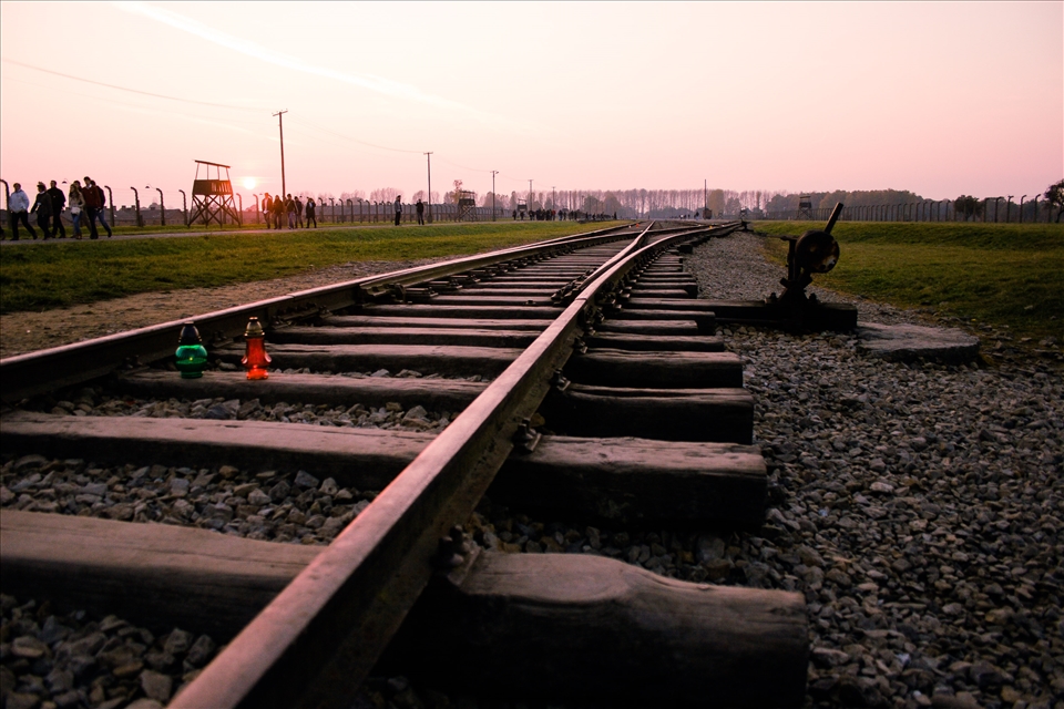 Memory Rails.
It is not my story to tell. It is in the history books I've studied, it is something that deeply influenced me during school years, when I made a presentation on concentration camps for World History class. Every object on this land of ashes is a silent witness of what happened here about 70 years ago. At Auschwitz-Birkenau (Oświęcim, Poland)