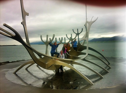 Viking ship...or whale skeleton?