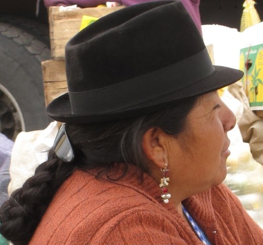 Woman in Saquisilí Market