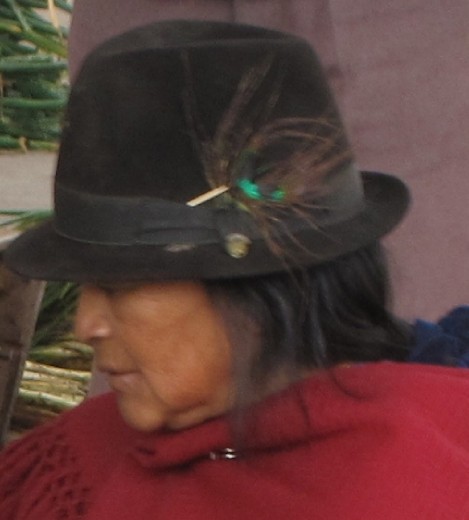 A feather in her cap