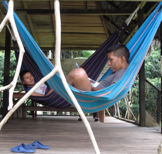 Relaxing in the Amazon