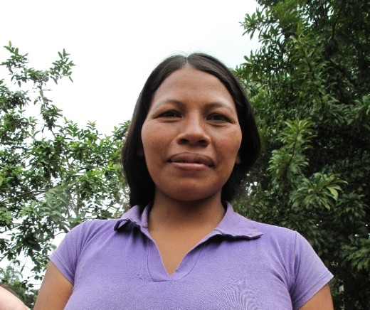 Woman living near the Shiripuno River in the Amazon
