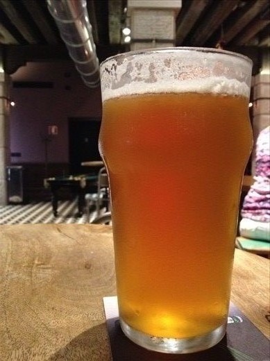 first beer of trip: local Venice brew