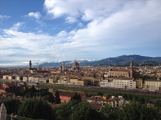 View of Florence from Piazzale Michelangelo
