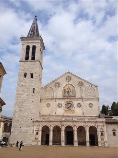 Cathedral in Spoleto.