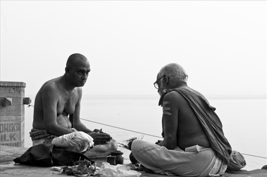 Teachings of a wise man- An early morning walk on the Ganges to see the teachings of hinduism.