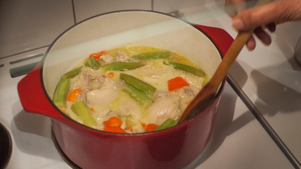 Simmering in the pot