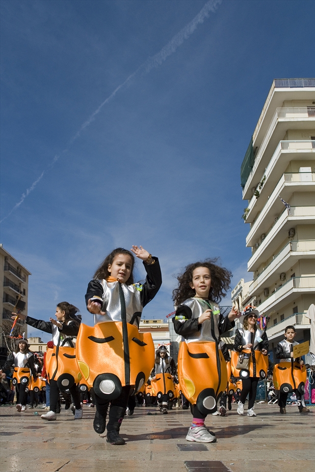 Parade of Children A parade just for children full of smiles.