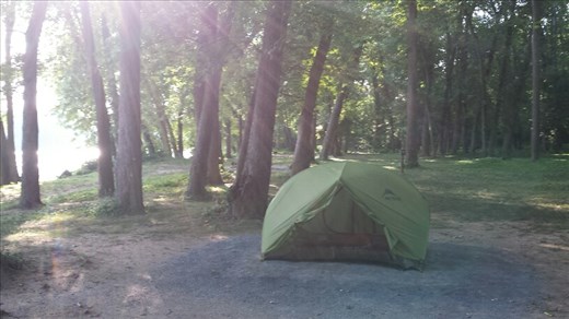 Camping on Hiker-Biker site near DC