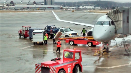 Sorry (very out of order) but that's Joe's bike being loaded at PIT
