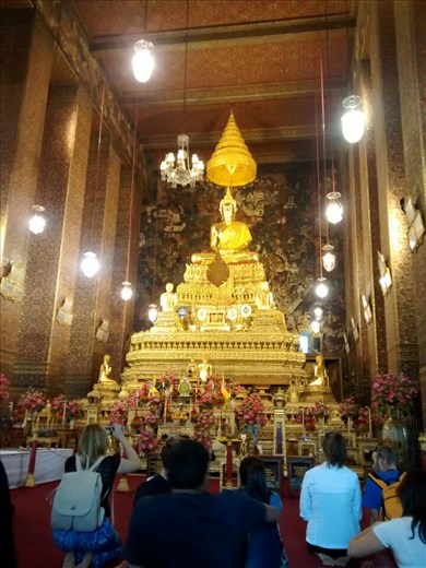 One of the Buddhas of wat pho