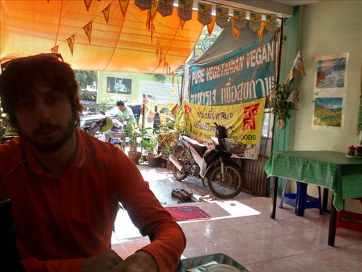 Late breakfast in Ayutthaya