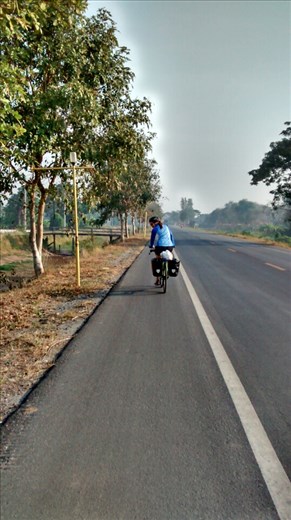 When the road was still flat....