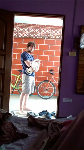 Joe's bf at Mae Sot guesthouse