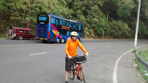 Check out that bus - triple decker?