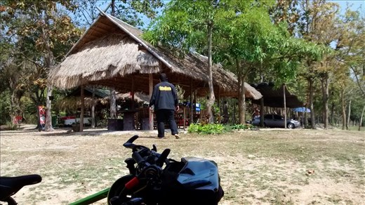 Day trip to Huay Tung Tao Lake (reservoir) - This guy had a Steelers jacket on