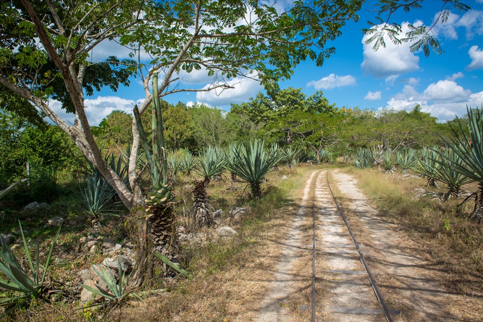 A railroad that takes you to a place where time has passed more slowly