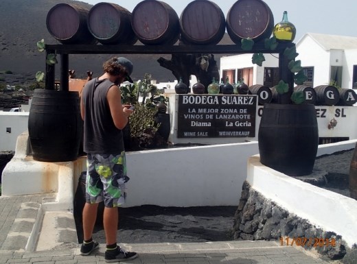 Some more wine barrels