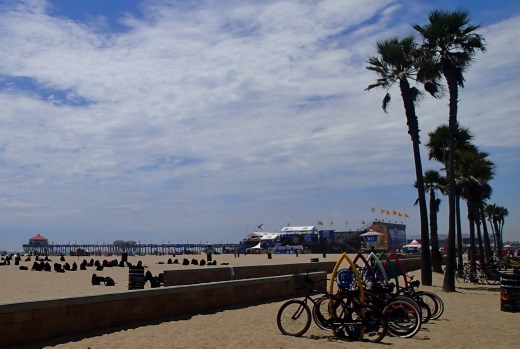 Huntington Pier VANS US Open surf comp
